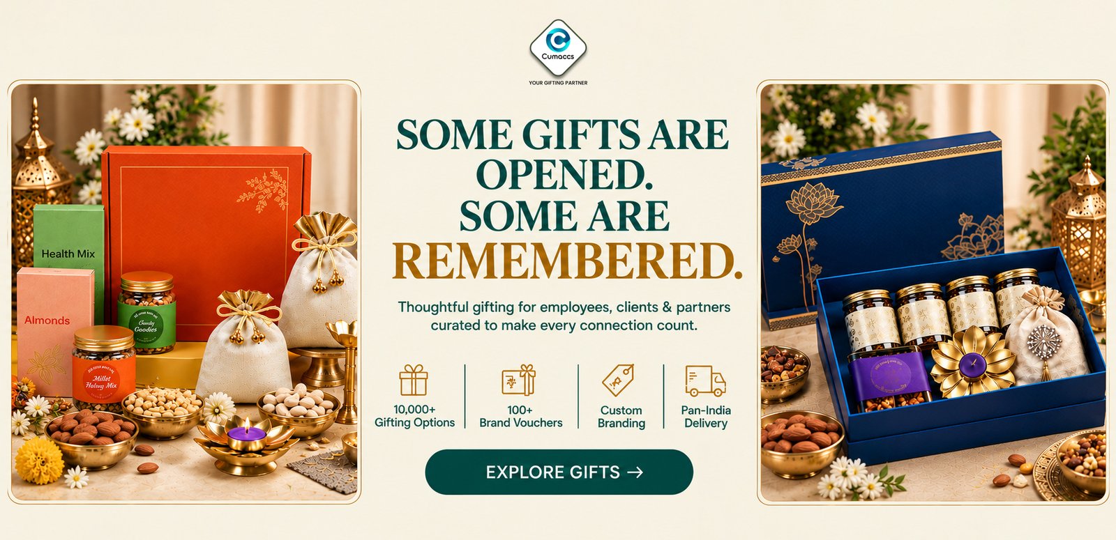 Diwali Gifting - Some Gifts Are Opened. Some Are Remembered.