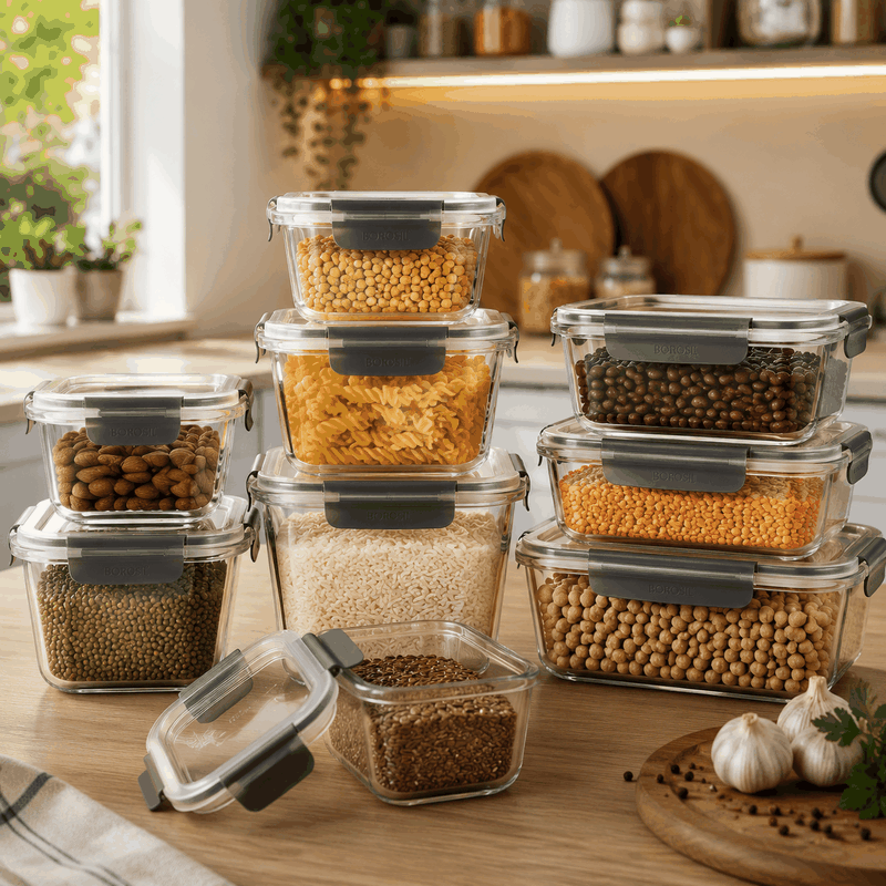 Borosil Klip-N-Store Containers